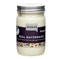 Real Mayonnaise cu Ulei de Masline Extravirgin, fara gluten, 345 g - Stokes