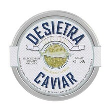 Caviar Alb Selection de Cega Albino, Acvacultura, 50 g - Desietra