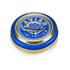 Cutie Caviar, Albastra, cu Capac, Fara Continut, Imitation, Ø 6,5cm, 80ml - 100% Chef
