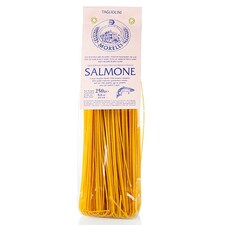 Tagliolini all Salmone, cu Somon si Germeni de Grau, 250 g - Morelli 1860, Italia