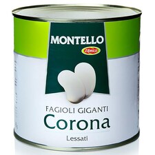 Fasole Corona cu Bob Mare, Conserva, 2,5Kg - Montello