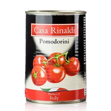 Tomate (Rosii) Cherry Intregi, Conserva, 400g - Casa Rinaldi