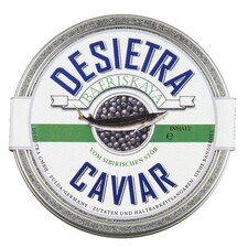 Caviar Baeriskaya, Acvacultura, fara conservanti, 125g - Desietra, Germania
