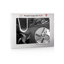 Pacojet Coupe Set PLUS (2 cutite, 1 disc pentru spuma, 1 cleste pentru cutite), 4 piese - Accesorii Pacojet 2 PLUS pentru preparat Alimente Proaspete, Necongelate