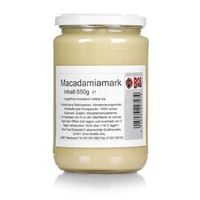 Pasta de Nuci Macadamia 100%, 650 g - Bos Food