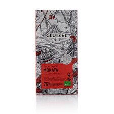 Ciocolata Neagra Plantation Mokaya, 75% Cacao, tableta, BIO, 70g - Michel Cluizel