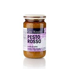 Pesto Rosso cu Tomate si Ulei de Masline, 180g - Casa Rinaldi, Italia