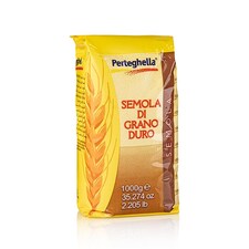 Faina de Grau Dur, Semola di Grano Duro, pentru Paste si Gnocchi, 1Kg - Perteghella, Italia