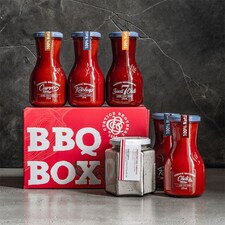 Dario Cecchini BBQ Box, 5 x 270ml Curtice Ketchup & 1 x 220g Sare Profumo del Chianti