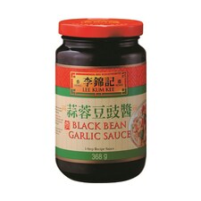 Sos din Soia Neagra cu Usturoi, Black Bean Garlic Sauce, 368g - Lee Kum Kee
