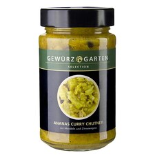Chutney din Ananas si Curry, cu Migdale si Lemongrass, 225 g - Véronique Witzigmann