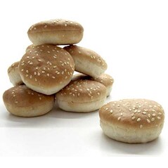 Mini-Chifle pentru Hamburger, ø 5cm, Congelate, 3,96Kg, 180 buc. - Lantmännen Unibake