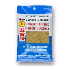 Five Spice Powder, cu Anason, Fenicul, Piper, Ghimbir si Scortisoara, 100 g - Mee Chun