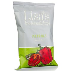 Chips-uri de Cartofi cu Paprika, BIO, 40 g - Lisa’s