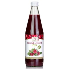 Suc de Merisoare (Cranberry), BIO, 500 ml - Obsthof Retter