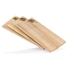 Wood Planks, Placi din Lemn de Cires (Cherry), pentru Gratar, 15 x 30 x 1,1 cm, 3 buc. - Axtschlag