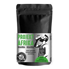 Cafea Arabica (70%) si Robusta (30%) Boabe, Project Afrika, 500g - Mahlgrad