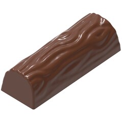 Placa pentru Ciocolata, cu 16 Buches (Buturuga) de 5,2 x 1,9 x 1,4cm, Forma din Policarbonat, 275 x 135mm - Matfer
