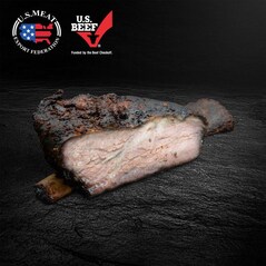 Coaste de Vita Afumate la Cald, US Texas Beef Rib Smoked, Congelate, cca. 1Kg - Otto Gourmet