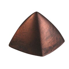 Placa Pentru Ciocolata, Cu 30 Piramide de 2,7 x 2,7 x 2,5cm, Forma Din Policarbonat, 275 x 175mm - Matfer