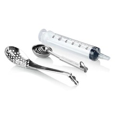 Instrumente de Sferificare “Tools” (seringa, 4 linguri de dozare, lingura perfoarata) - TÖUFOOD