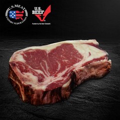 US Beef Angus Rumpsteak bone in (Ramstec cu Os) Dry-Aged, Congelat, cca. 800g - SUA