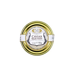 Caviar de Sturion Alb, Acvacultura, Selection, Pasteurizat, 56g - Desietra, Germania