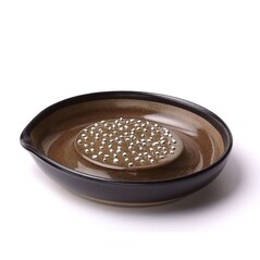 Razatoare Ceramica cu Tepi, tip farfurie, Suri, Ø 15cm, h 2,7cm - Motoshige, Japonia