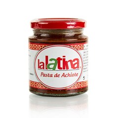 Pasta de Achiote (pasta de annatto), 225g - La Latina