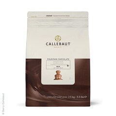 Ciocolata cu Lapte, pentru Fantana si Fondue, pastile, 37,8% Cacao, 2,5Kg - Callebaut
