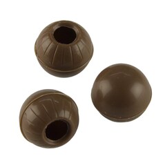 Sfere de Ciocolata cu Lapte, coji pentru trufe, ø25mm, 504bucati, 1,3Kg - VALRHONA