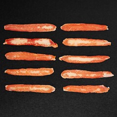 Carne (Fileuri) din Picioare de Crab de Zapada, Prefiarta, Congelata, 250g - 68°NOORD
