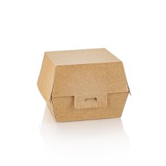 Take Away BurgerBox cu Inchidere, “The Pack”, 130x125x90mm, 50buc. - Verpackmal