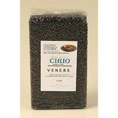 Orez Negru - Venere, din Piemonte, Excelent pentru Risotto, 1 Kg - CIRIO, Italia