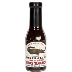 Hot & Spicy BBQ Sauce, 340 g - The Original Australian