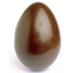 Semi-Cochilii pentru ou de ciocolata, netede, 8 amprente pentru 4 oua, 98 x 65 mm, forma din policarbonat