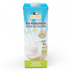 Lapte de Cocos 100%, Pemium, BIO, 1litru - Dr. Goerg