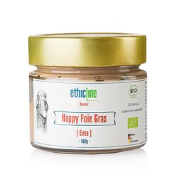 Pate de Foie Gras de Rata, Happy Foie Gras, BIO, 180g, - EthicLine
