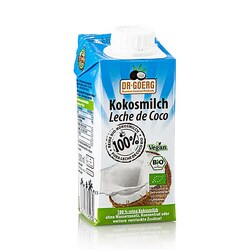 Lapte de Cocos 100%, Pemium, BIO, 200ml - Dr. Goerg