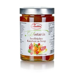 Mostarda cu Fructe Intregi, 720g - Lazzaris