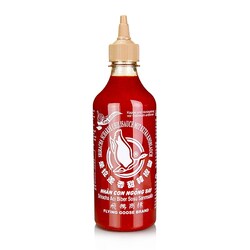 Sos Sriracha de Chili cu Extra Usturoi, Picant, 455ml - Flying Goose, Tailanda