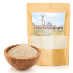 Salep Original Pur (Orchis Mascula), Pudra, 80g - Hellenic Nature