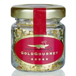 Patratele din Foita de Aur Comestibil, Quadratus, 23 Kt, 300mg - GoldGourmet, Germania