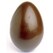 Semi-Cochilii pentru ou de ciocolata, netede, 8 amprente pentru 4 oua, 98 x 65 mm, forma din policarbonat
