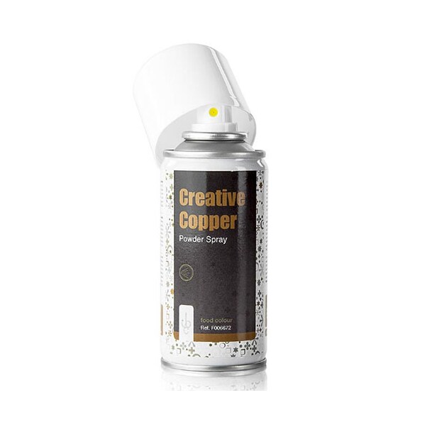 Spray cu Pudra, Creative Copper, Colorant Alimentar de Suprafata, 150 ml - IBC