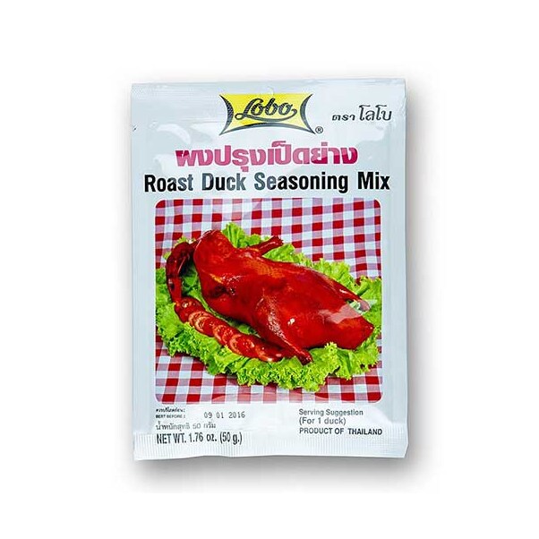Condiment pentru Rata la Cuptor, Roast Duck Seasoning Mix, 50 g - Lobo