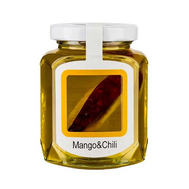 Miere de Salcam cu Mango si Chili Uscate, 250 g - Imhonig