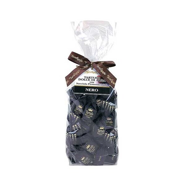 Mini-Trufe de Ciocolata Neagra, Dolce d´Alba, cca. 14g/buc., 200g - TartufLanghe
