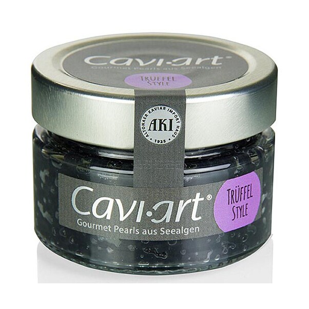 Cavi-Art® - Caviar din Alge, Gust de Trufe, 100g - AKI