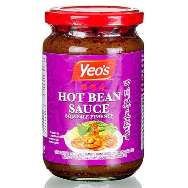 Sos Picant din Soia, Hot bean Sauce, 250ml - Yeo’s